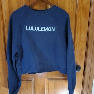 Lululemon Cropped Scuba Sweatshirt